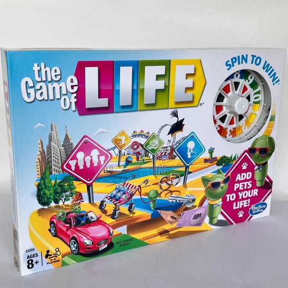 The Game of Life Hasbro Board Game New Sealed English Version For Age 8+ - Picture 14 of 16